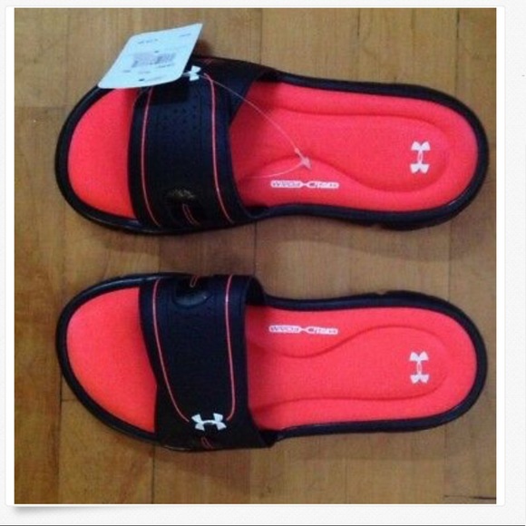 Under Armour Girl's UA Ignite VIII Slide Sandals - Picture 8 of 10